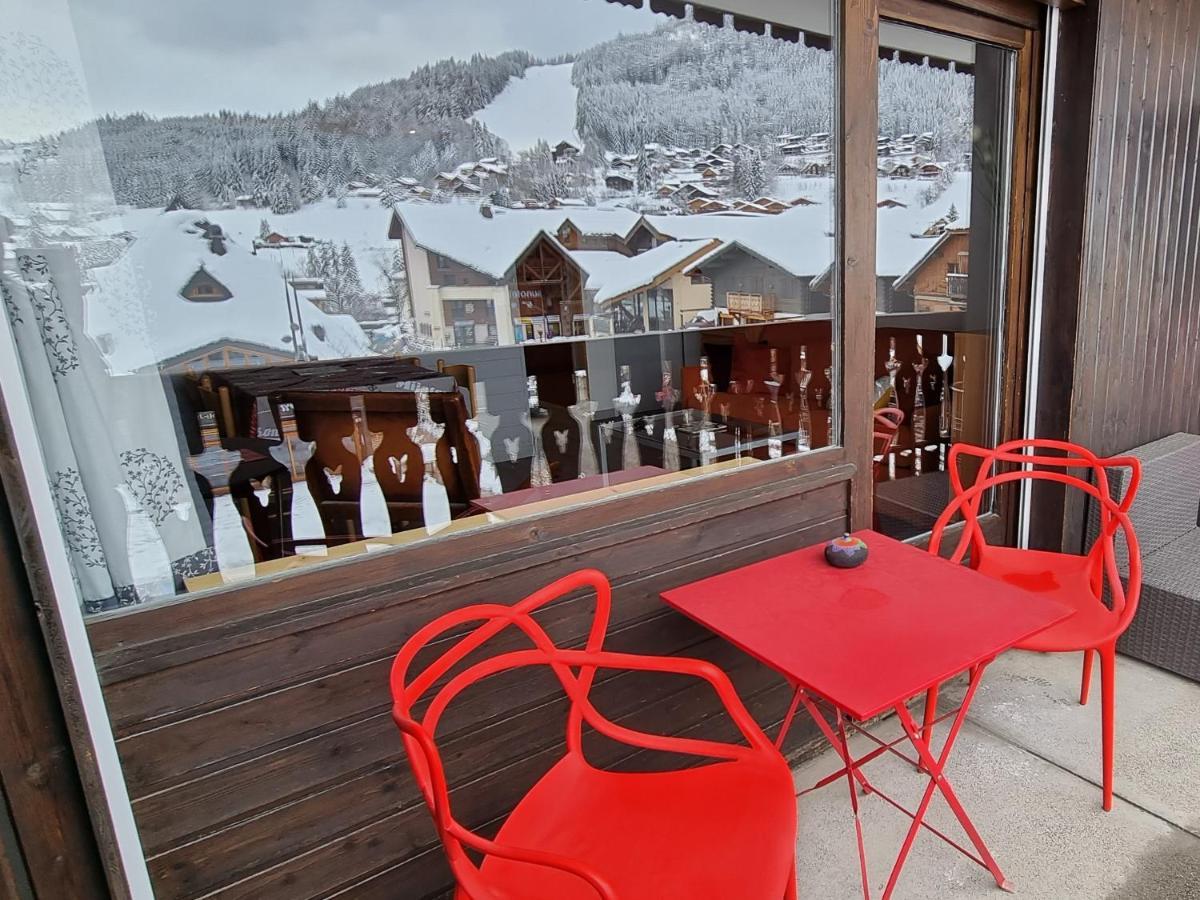 Vintage Chic -Central, Wifi, Mountain View Les Carroz d'Arâches Exterior foto