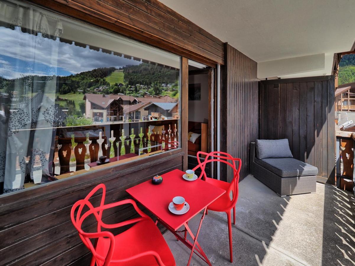 Vintage Chic -Central, Wifi, Mountain View Les Carroz d'Arâches Exterior foto